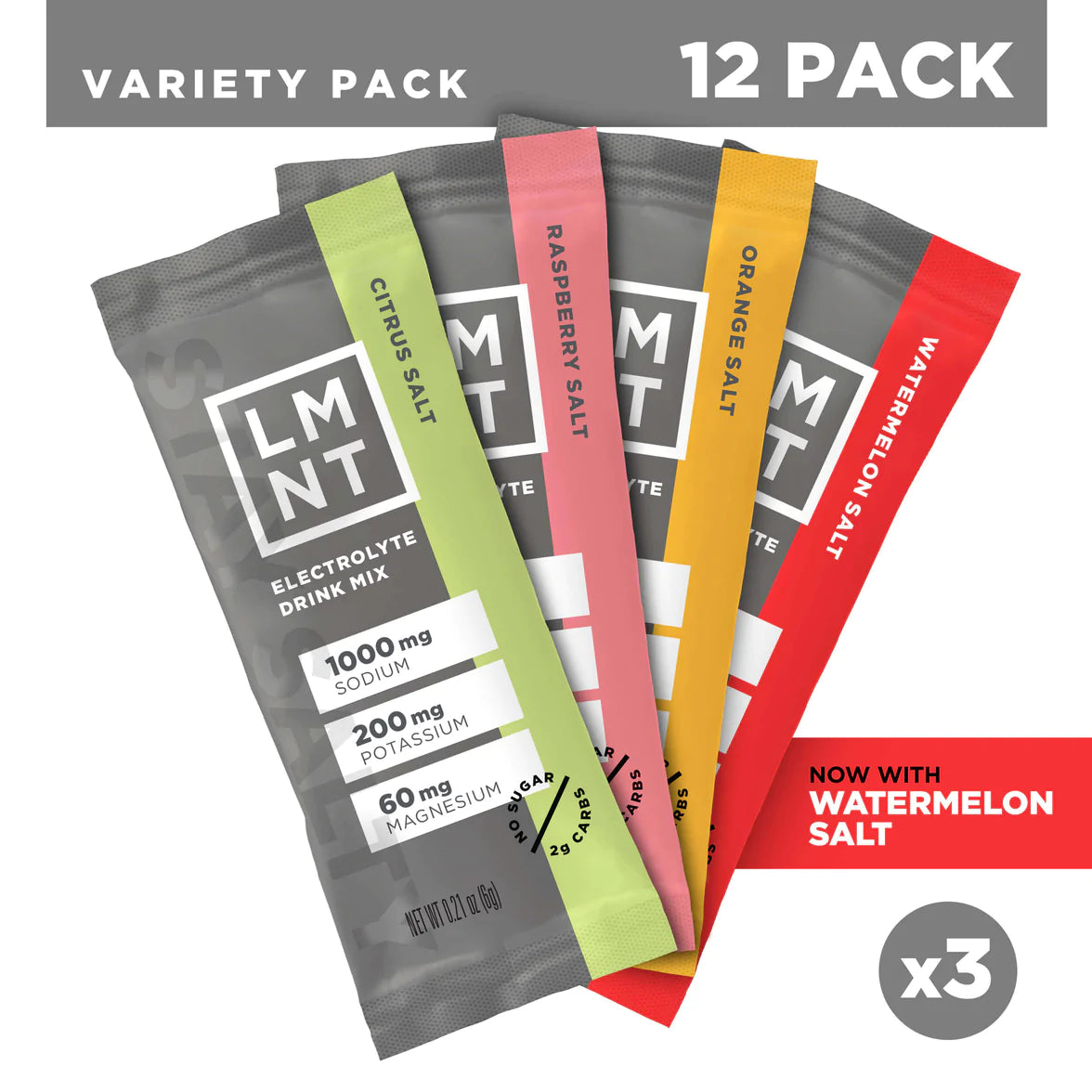 LMNT Recharge Variety Pack Electrolyte Drink Mix