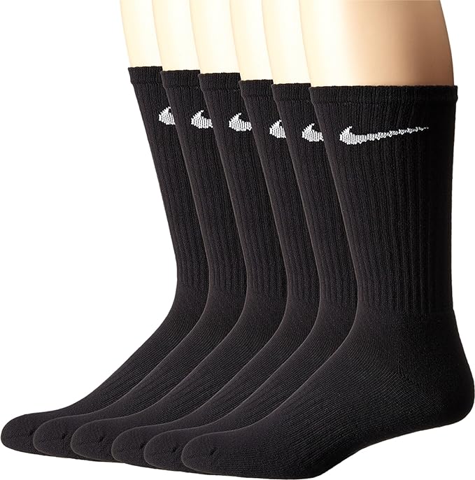 Nike Everyday Cotton Cushioned Dri-Fit Crew Socks