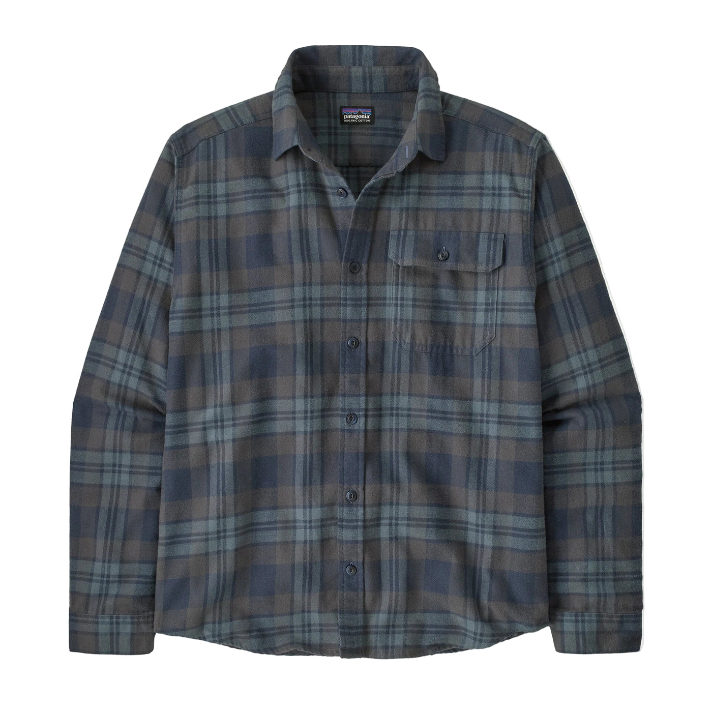 Men's Patagonia Long Sleeved Fjord Flannel Shirt
