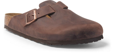 Birkenstock Boston BS Oiled Leather Sandals - Medium/Narrow Fit