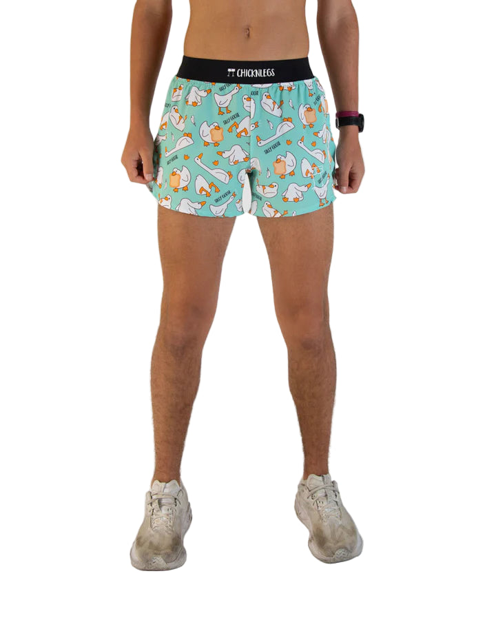 Men's Chicklegs Silly Goose 4" Split Shorts