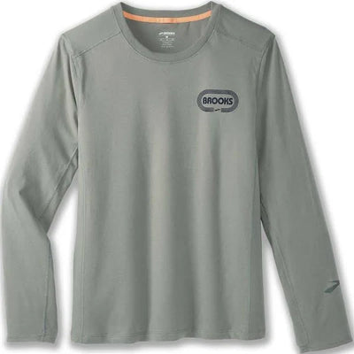 Men's Brooks Long Sleeve Distance Graphic T-shirt