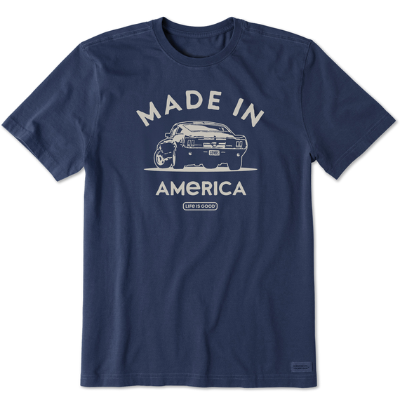 Men's Life Is Good Made in America Crusher Lite Tee