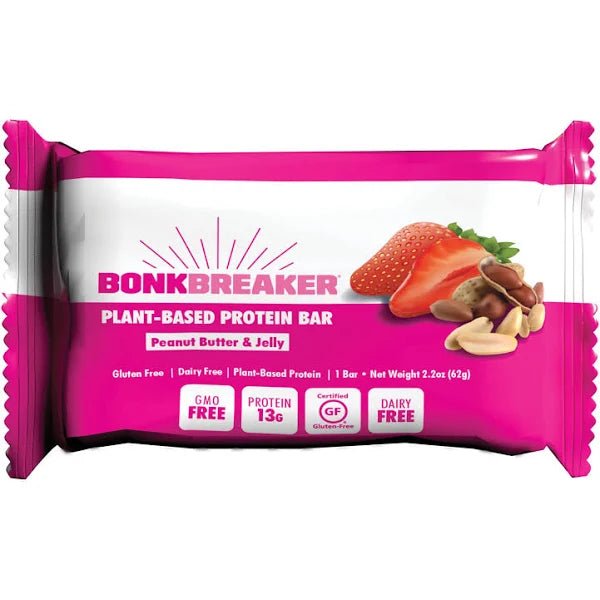Bonk Breaker PB&J Plant-Based Protein Bars