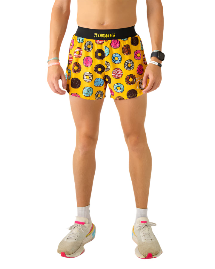 Men's Chicknlegs Salty Donuts 4" Half Split Shorts