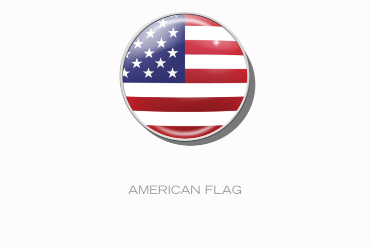 RaceDots American Flag 4 Pack