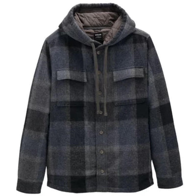 Men's PrAna Asgard Hooded Flannel Shirt