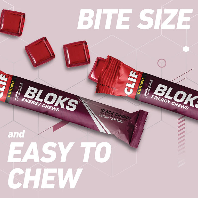 Clif Bloks Energy Chews with Caffeine