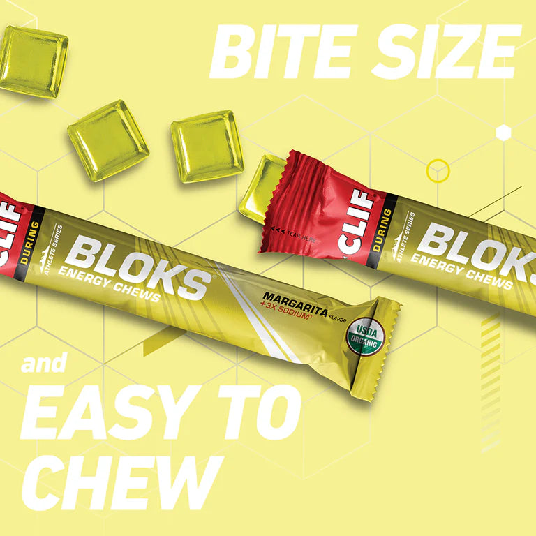 Clif Bloks Margarita Energy Chews 3X Sodium