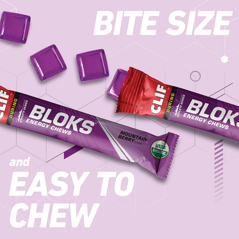 Clif Bloks Mountain Berry Energy Chews