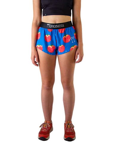 Women's Chicknlegs Juicy Peaches 1.5" Split Shorts