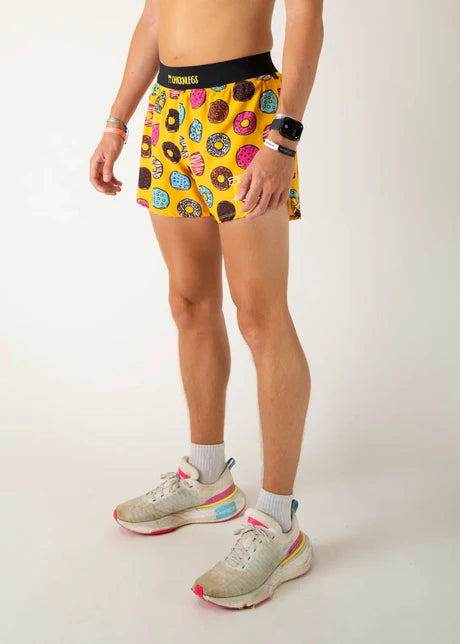 Men's Chicknlegs Salty Donuts 4" Half Split Shorts