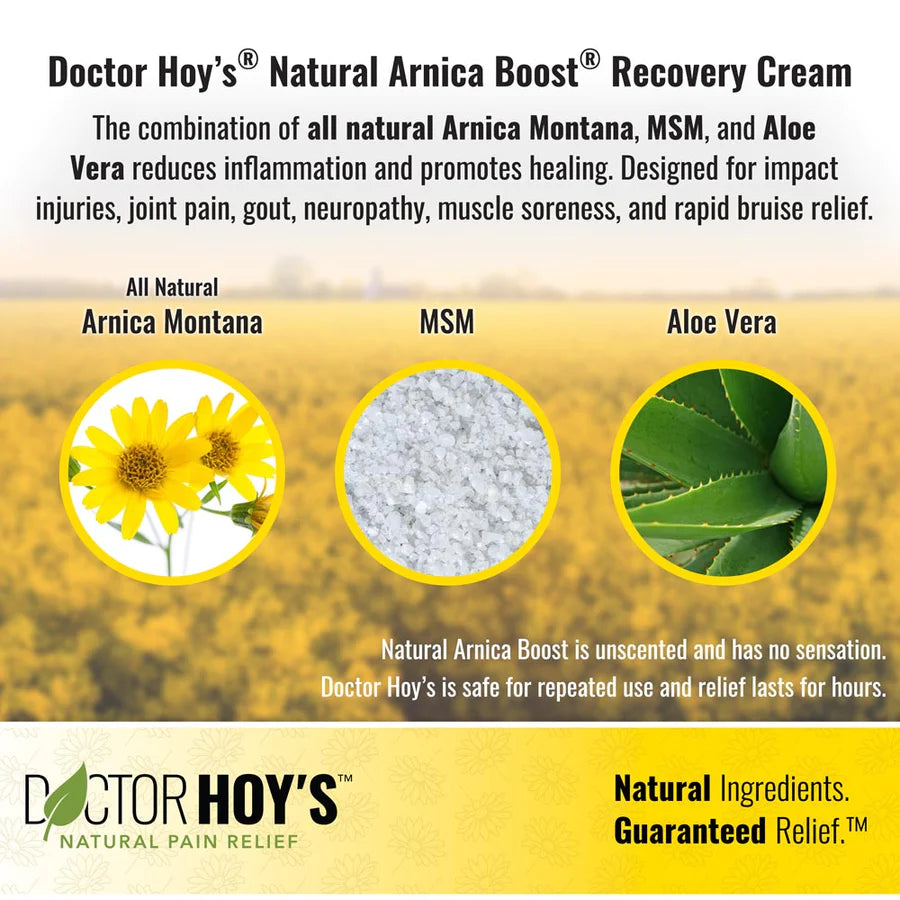 Dr. Hoy's Arnica Boost Recovery Cream - 3oz
