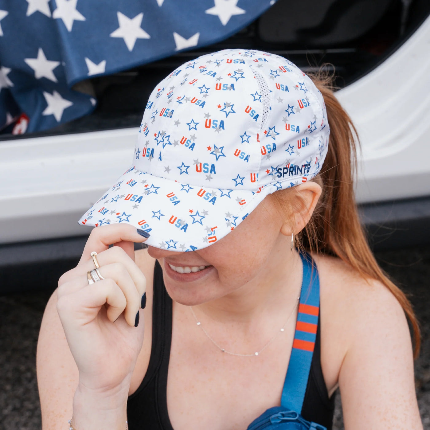 Sprints USA Flash Reflective OG Hat (Unisex)