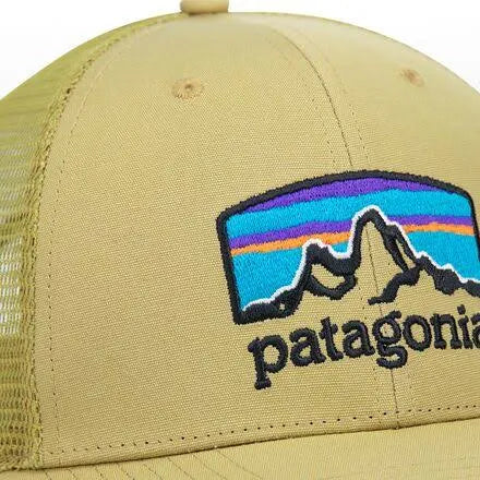 Patagonia P-6 Label Trucker Hat Moray Khaki