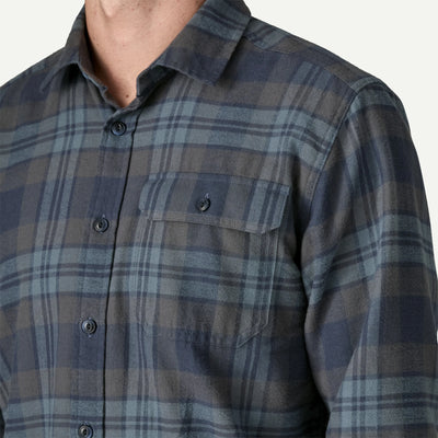 Men's Patagonia Long Sleeved Fjord Flannel Shirt