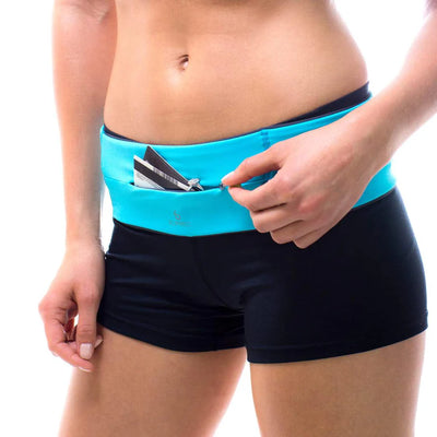 FlipBelt Aqua Zipper Running Belt