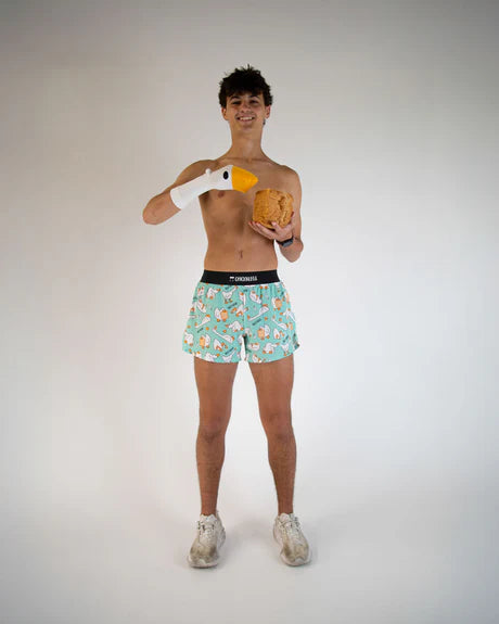 Men's Chicklegs Silly Goose 4" Split Shorts