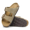 Birkenstock Arizona Suede Leather Sandals - Medium/Narrow Fit