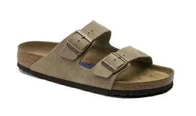 Birkenstock Arizona Soft Footbed Suede Leather Sandal - Medium/Narrow Fit