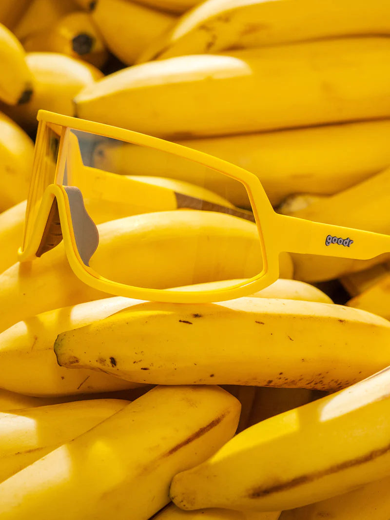 Goodr These Shades Are Bananas Wrap Sunglasses