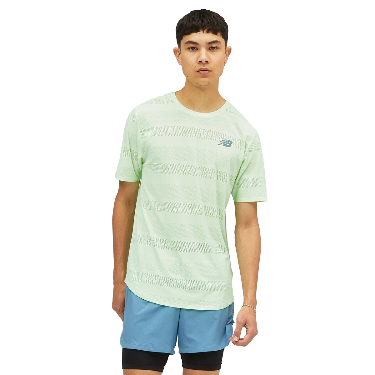 Men's New Balance Q Speed Short Sleeve Shirt