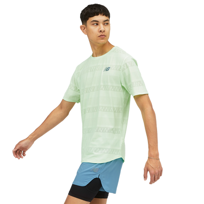Men's New Balance Q Speed Short Sleeve Shirt