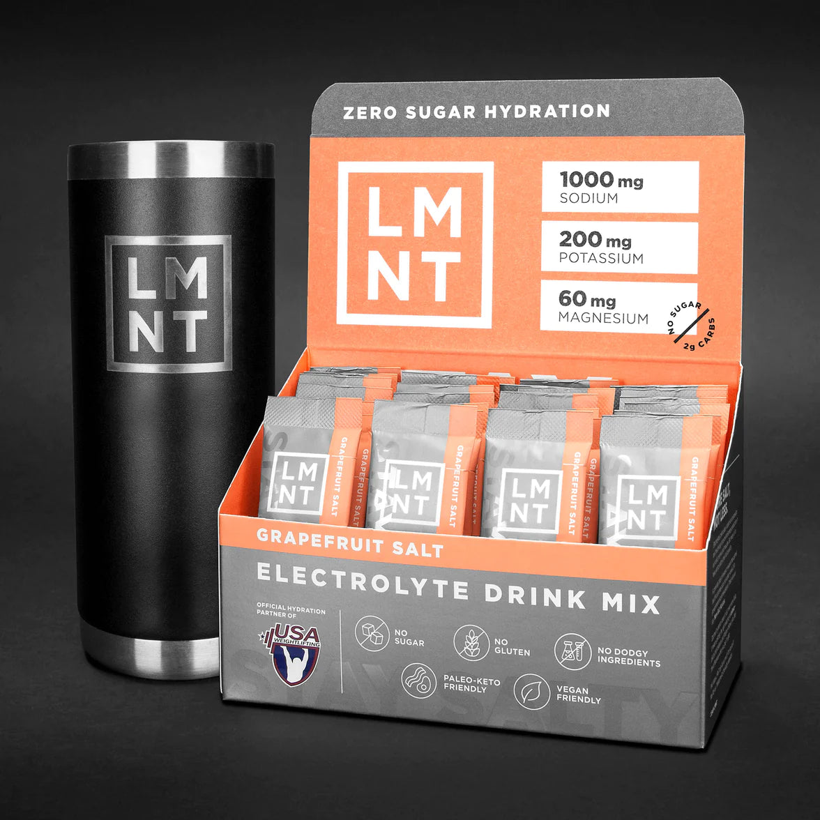 LMNT Recharge Grapefruit Electrolyte Drink Mix