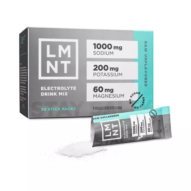LMNT Recharge Unflavored Electrolyte Drink Mix