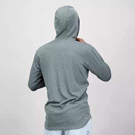 Men's New Balance Tenacity Hooded 1/4 Zip Shirt