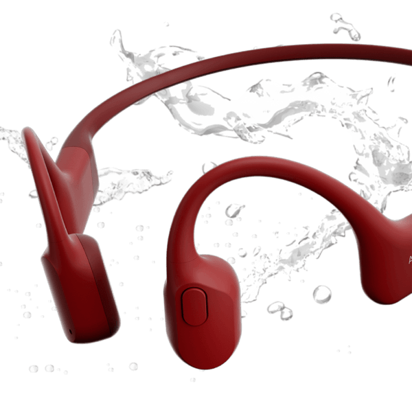 Shokz OpenRun Headphones- Red